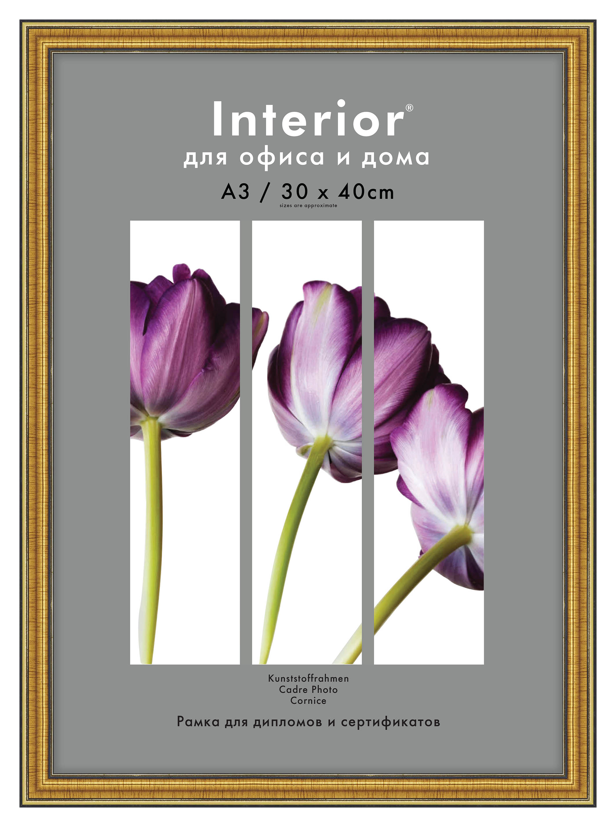 Interior Office 286 30*40 золото (22 шт.)