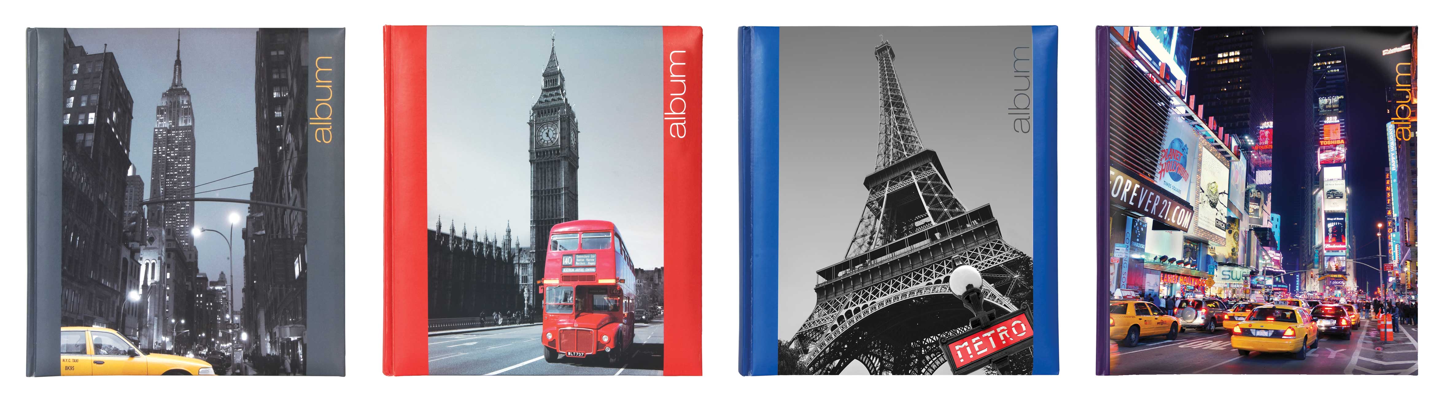 Q4005291 Ф/альбом 40 фото 10*15 Iconic Cities PP slip (24)