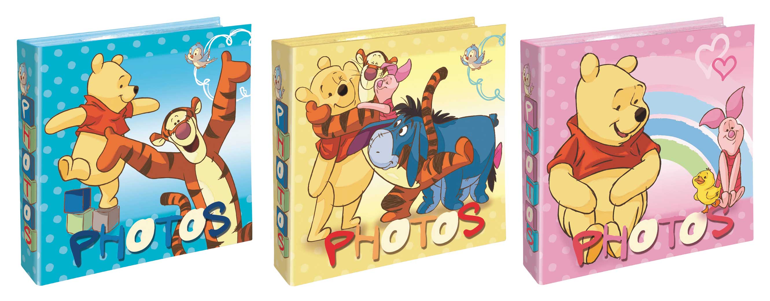 Q4104819M Ф/альбом 200 фото 10*15 Winnie The Pooh BookType Memo (12)