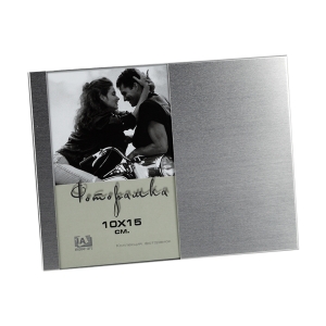 Image Art 6055-4S, 10*15 серебро, место под нанесение (24/48)