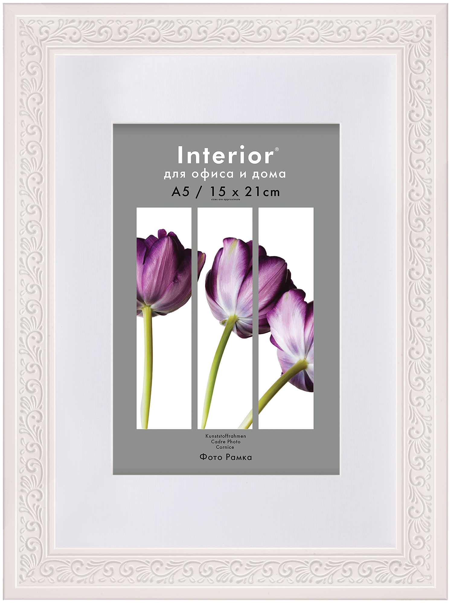 ORNATE 21*30 c паспарту 15*21 Louisiana White (15)