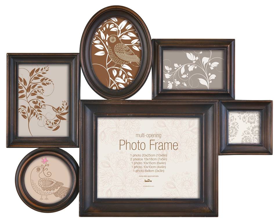 PI04984 Ф/рамка 6 фото Milano III Bronze effect (5)