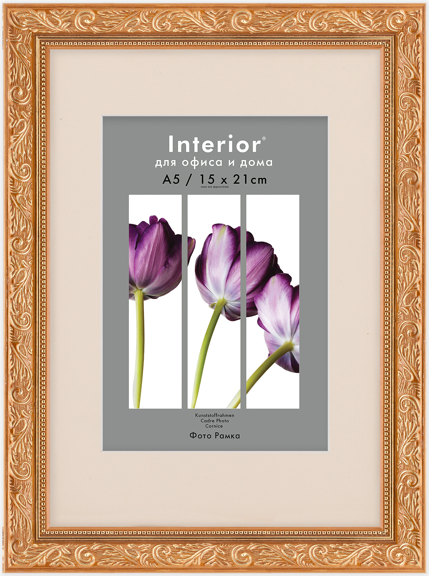 ORNATE 21*30 c паспарту 15*21 Antique Gold (10)