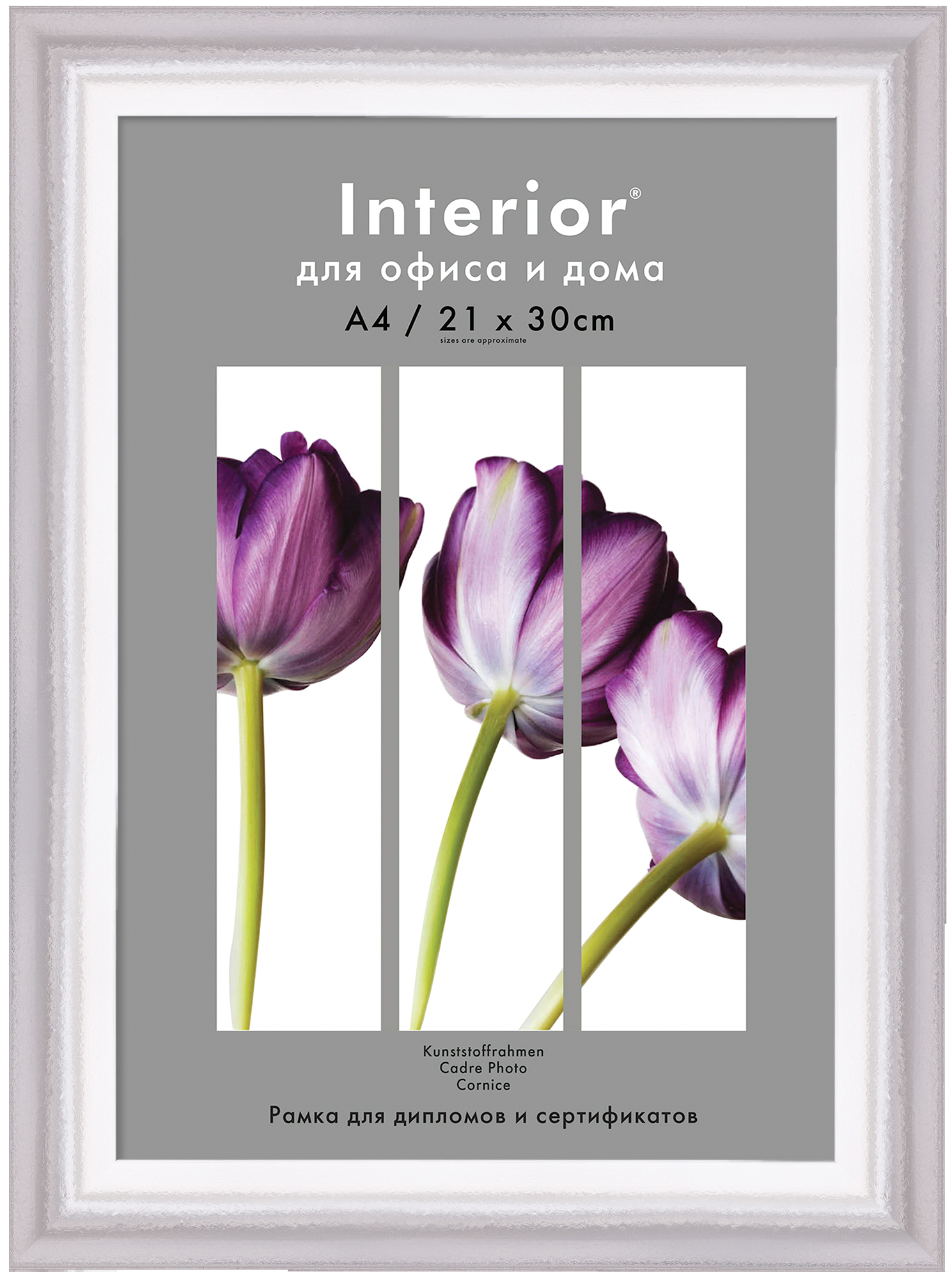 Interior 327G-8 21x30 пластик, серебро (30)