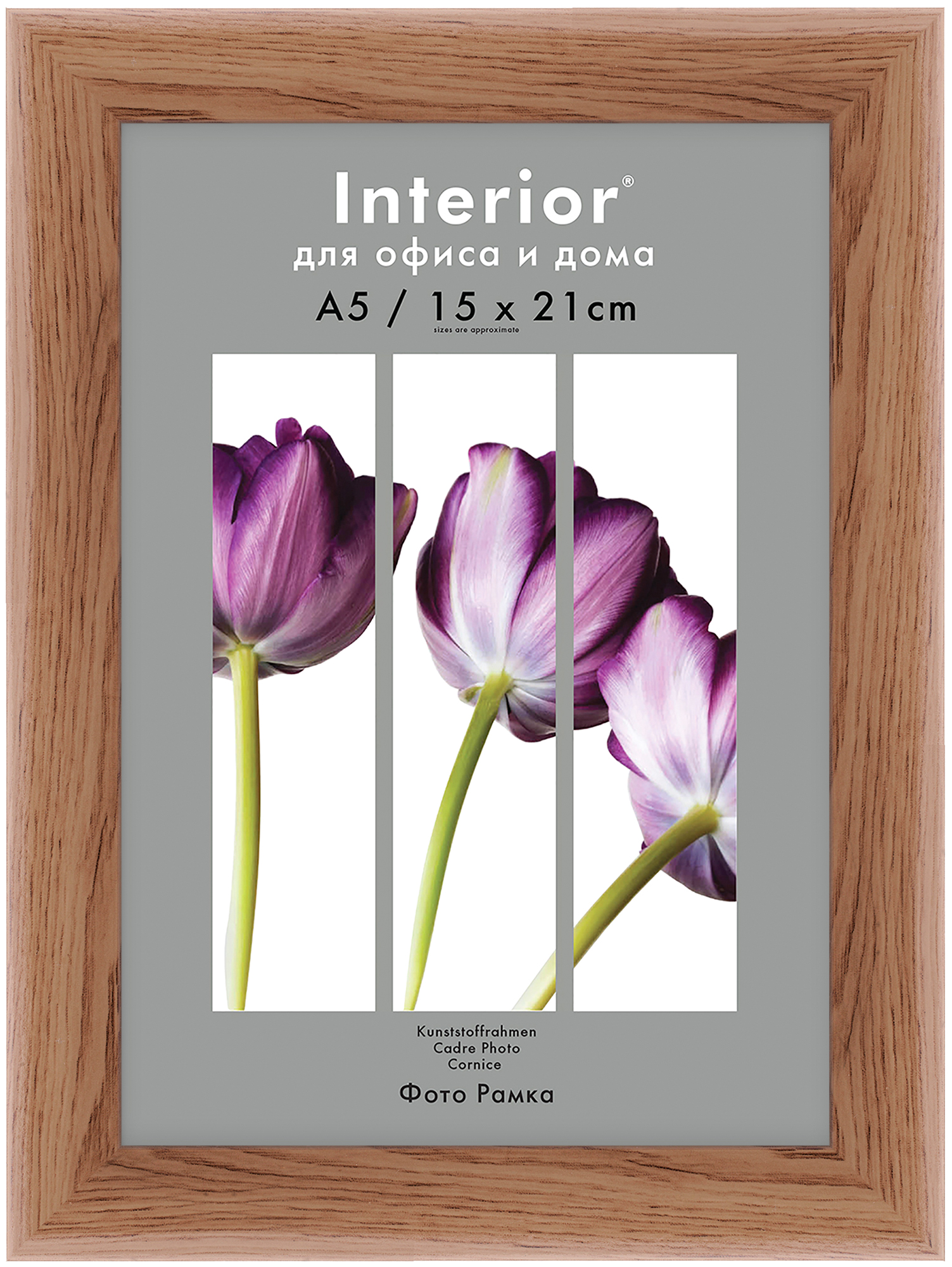 Interior 333G-6 15x21 пластик, дуб (30)