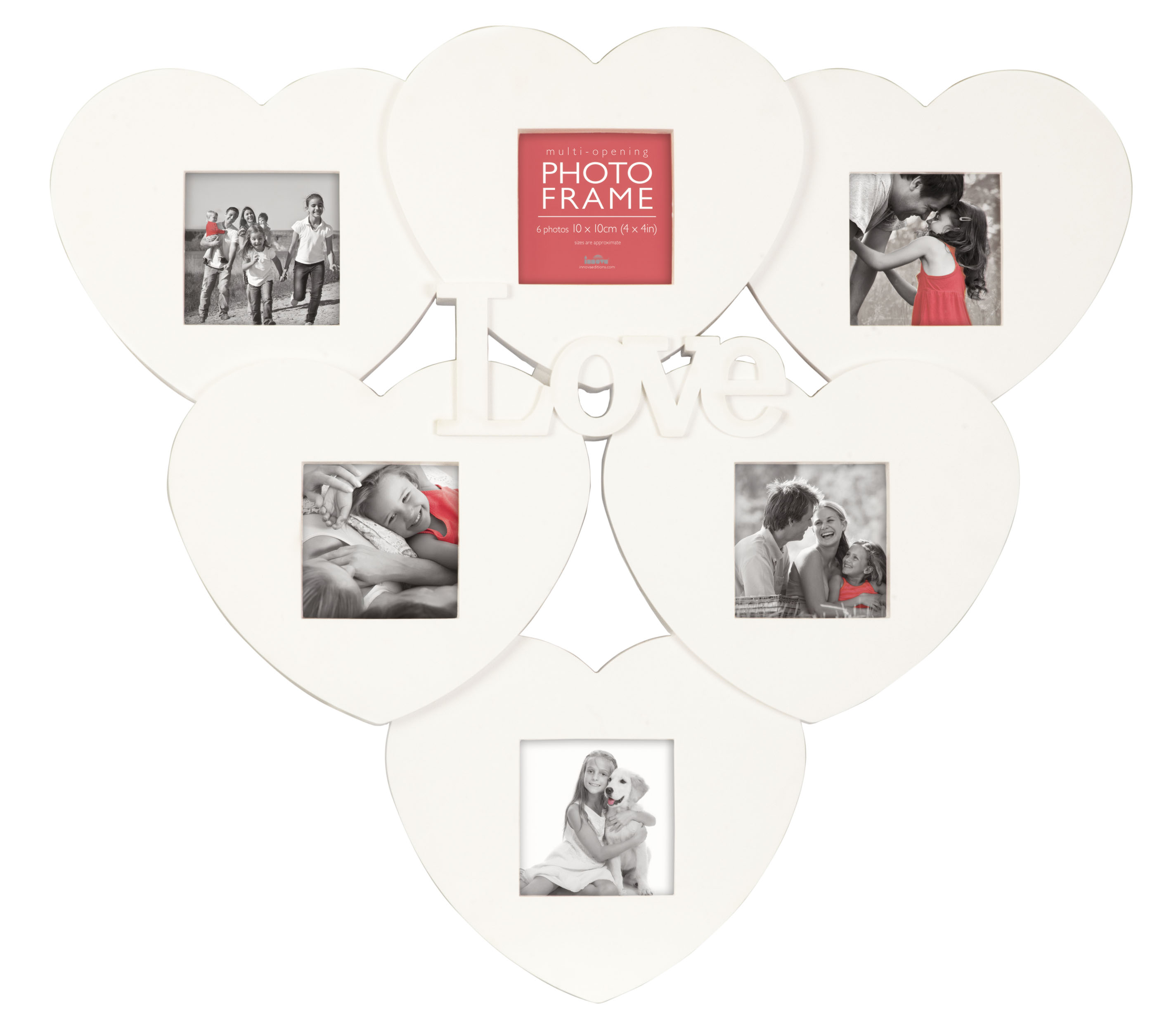 PI06382 Maggiore 6 фото 10*10 XXVIII Heart (White) (5)