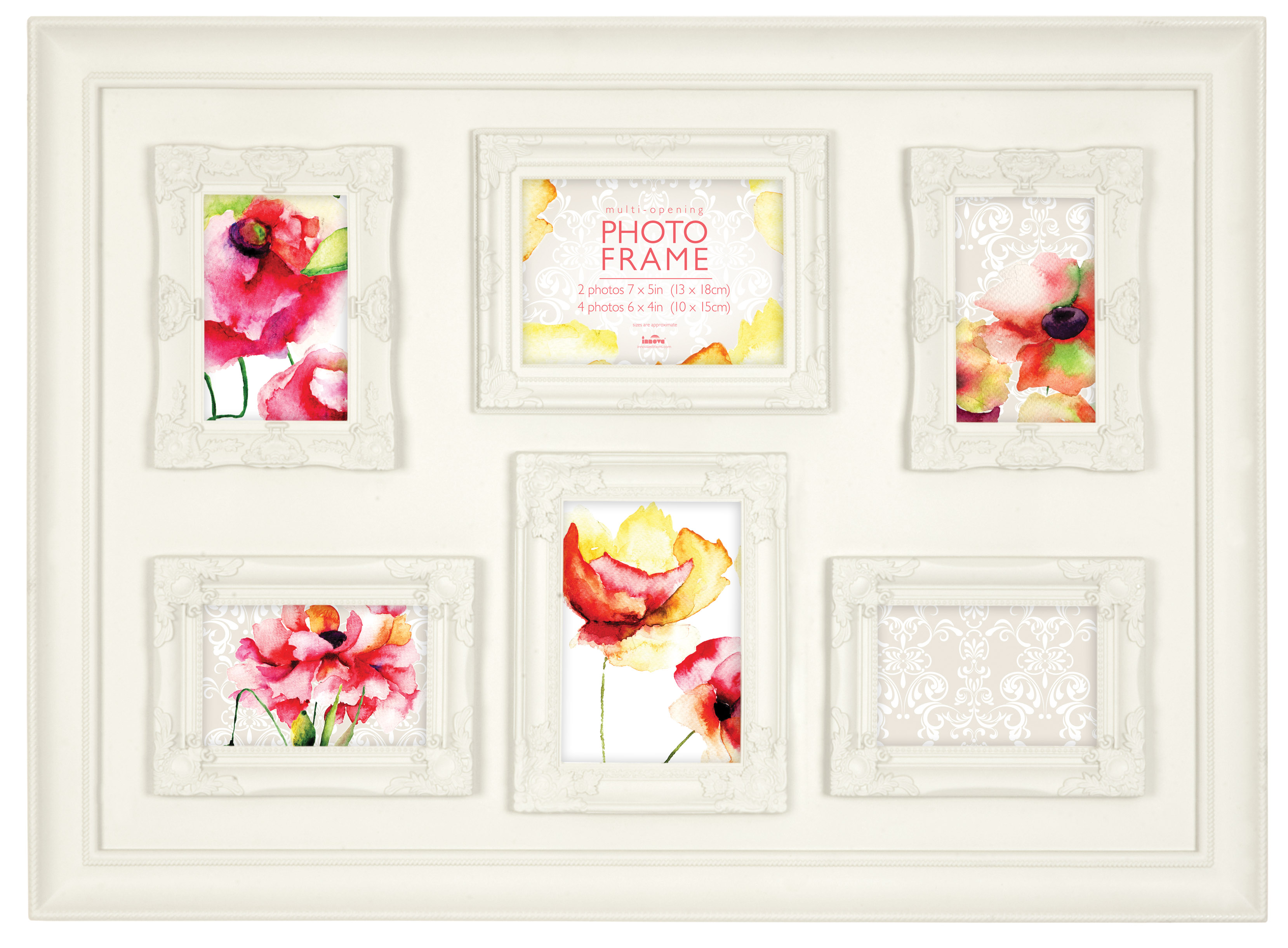 PI06415 Maggiore 6 фото 4 x 10*15, 2 x 13*18 XXXIV Panel (White) (6)