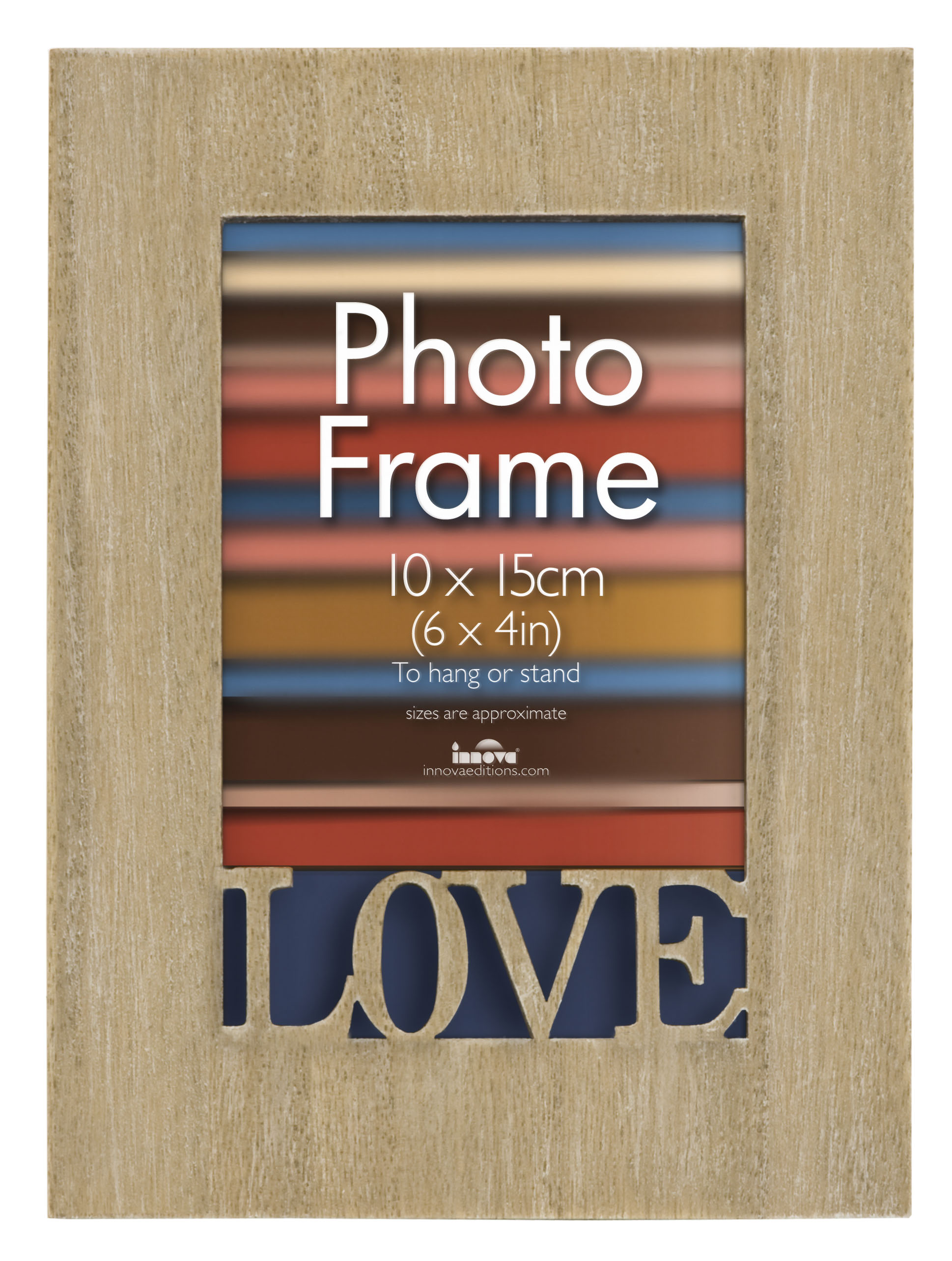 PI06411 Ф/рамка 10x15 Wood "Love" шпон (6)