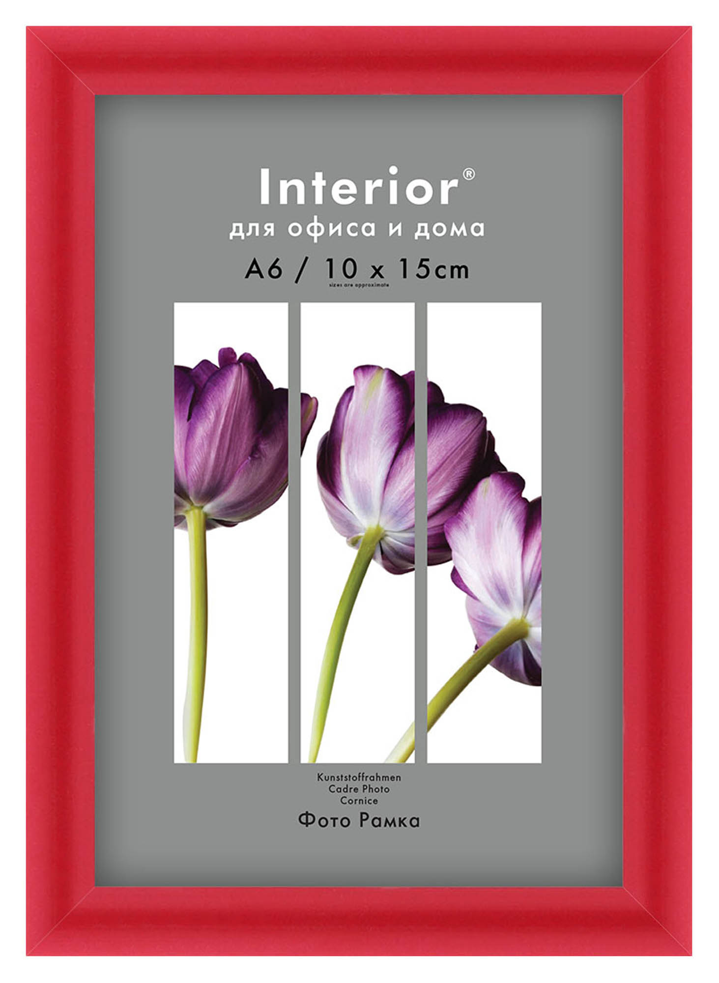 Interior Arte 9C-2 10*15 красный (48 шт)