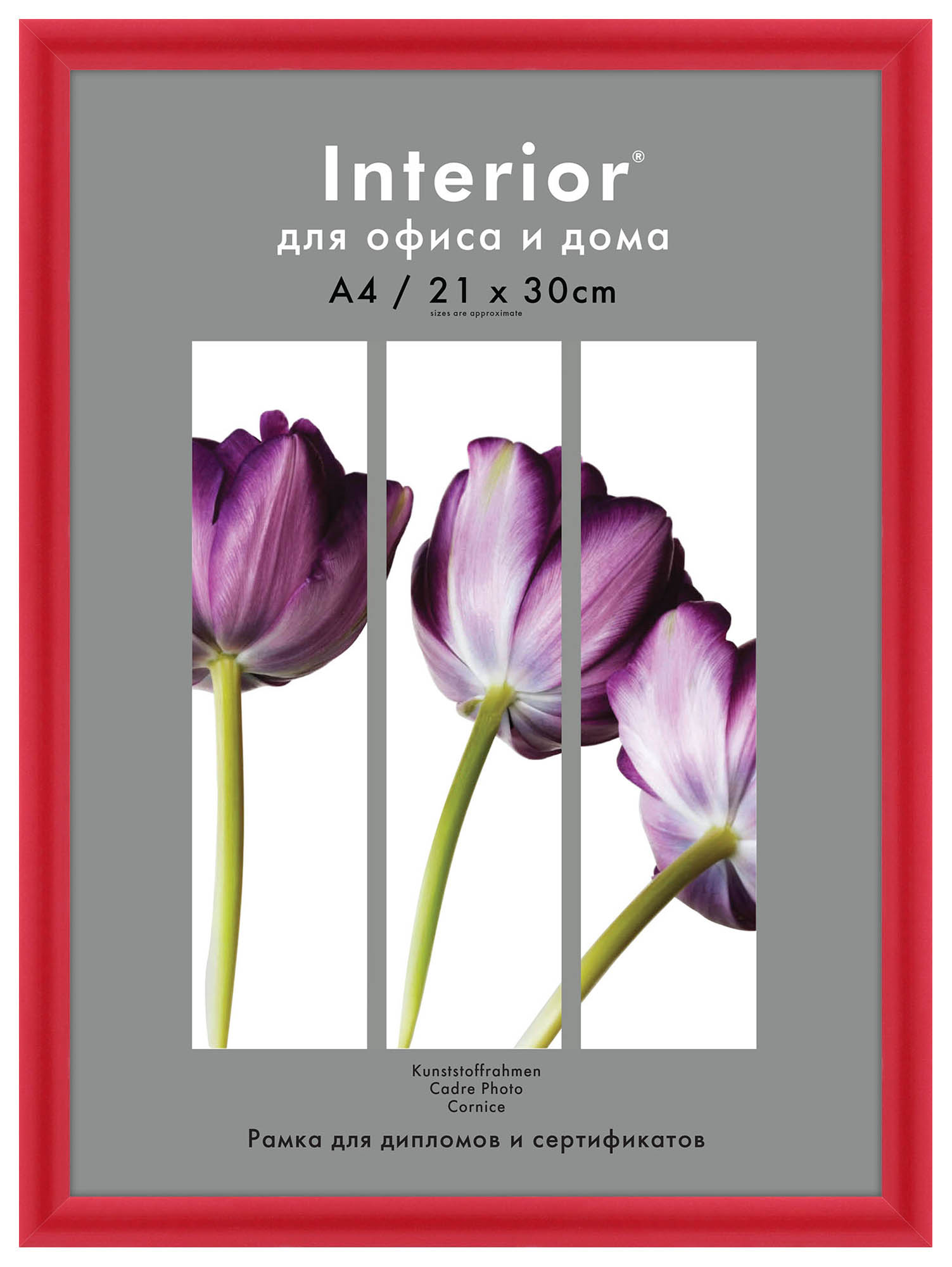 Interior Arte 9C-6 21*30 красный (24 шт)