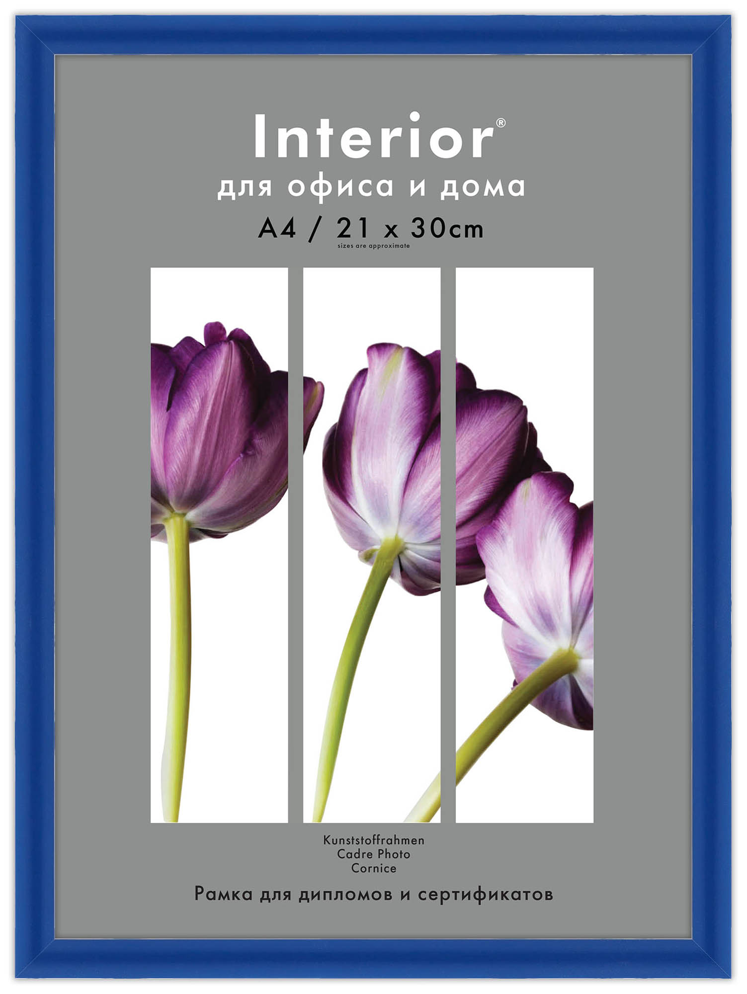 Interior Arte 9C-6 21*30 синий (24 шт)