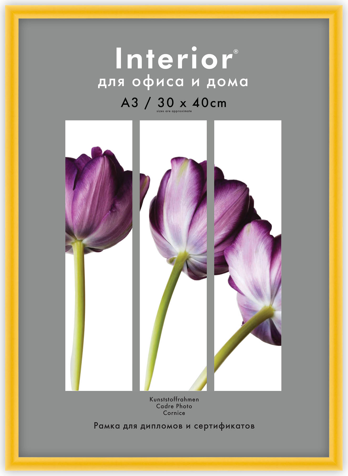 Interior Arte 9C-7 30*40 желтый (24 шт)