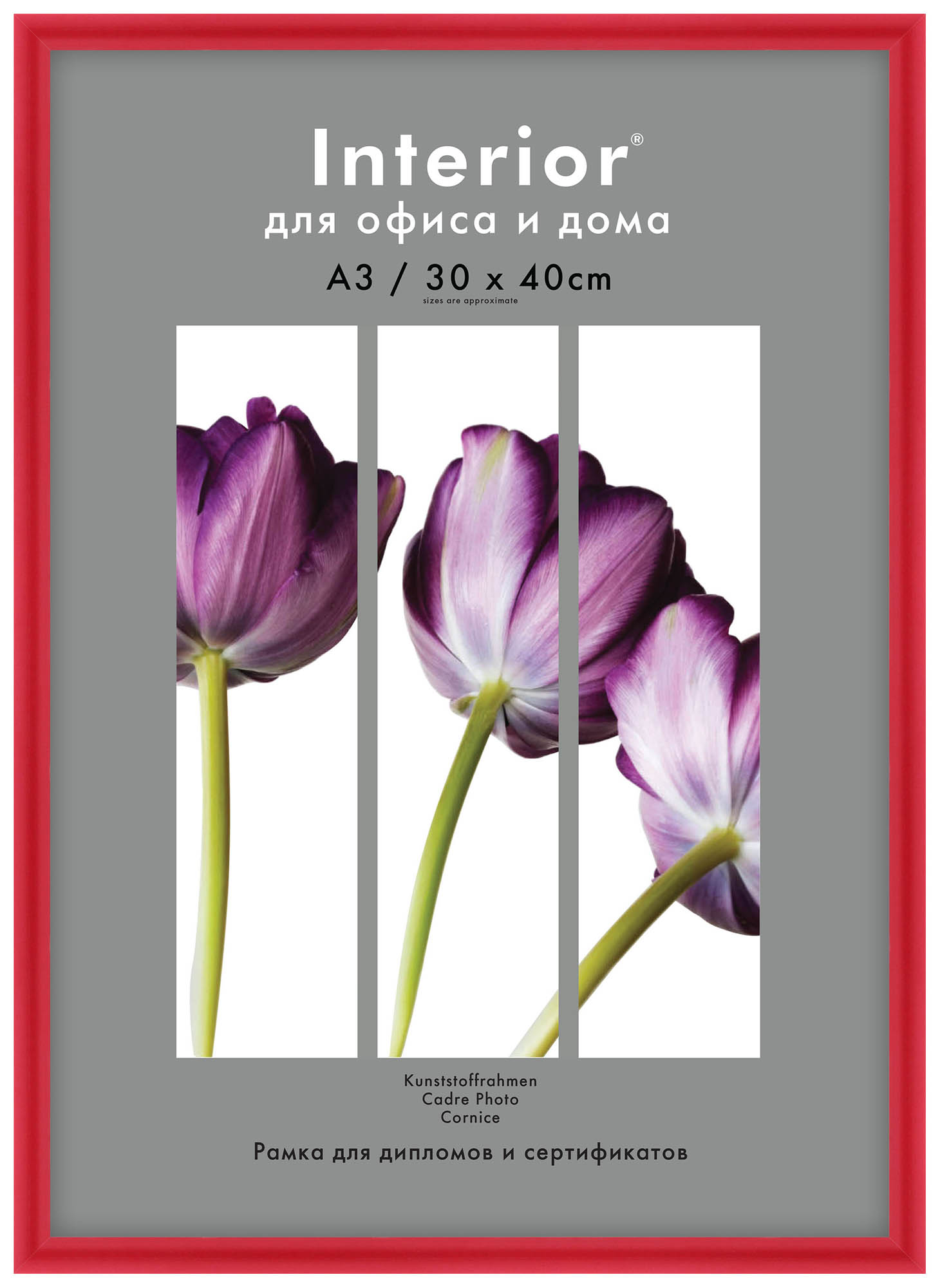 Interior Arte 9C-7 30*40 красный (24 шт)