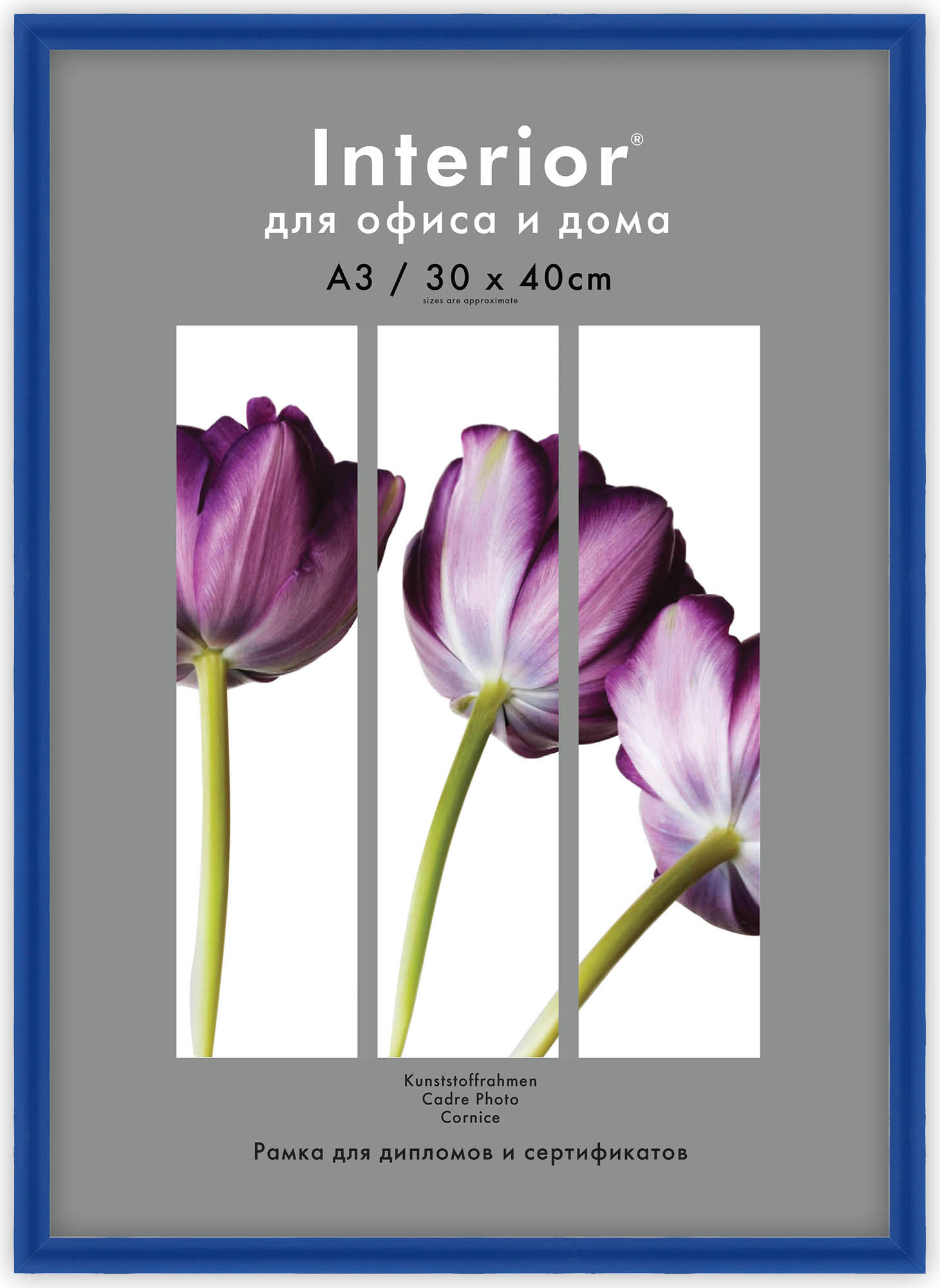 Interior Arte 9C-7 30*40 синий (24 шт)