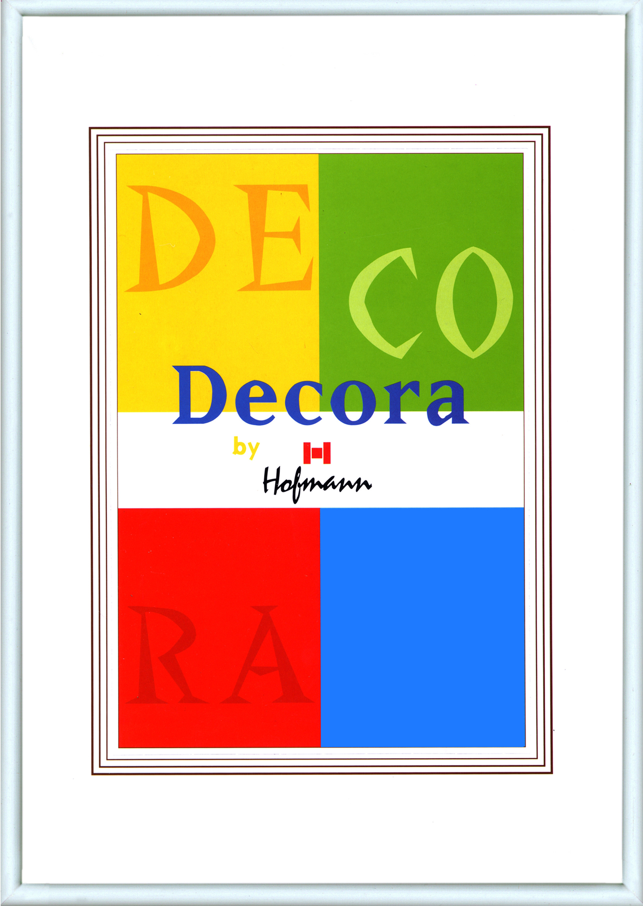 Hofmann 45-BL Decora 30*40 паспарту 20x30 белая (12)