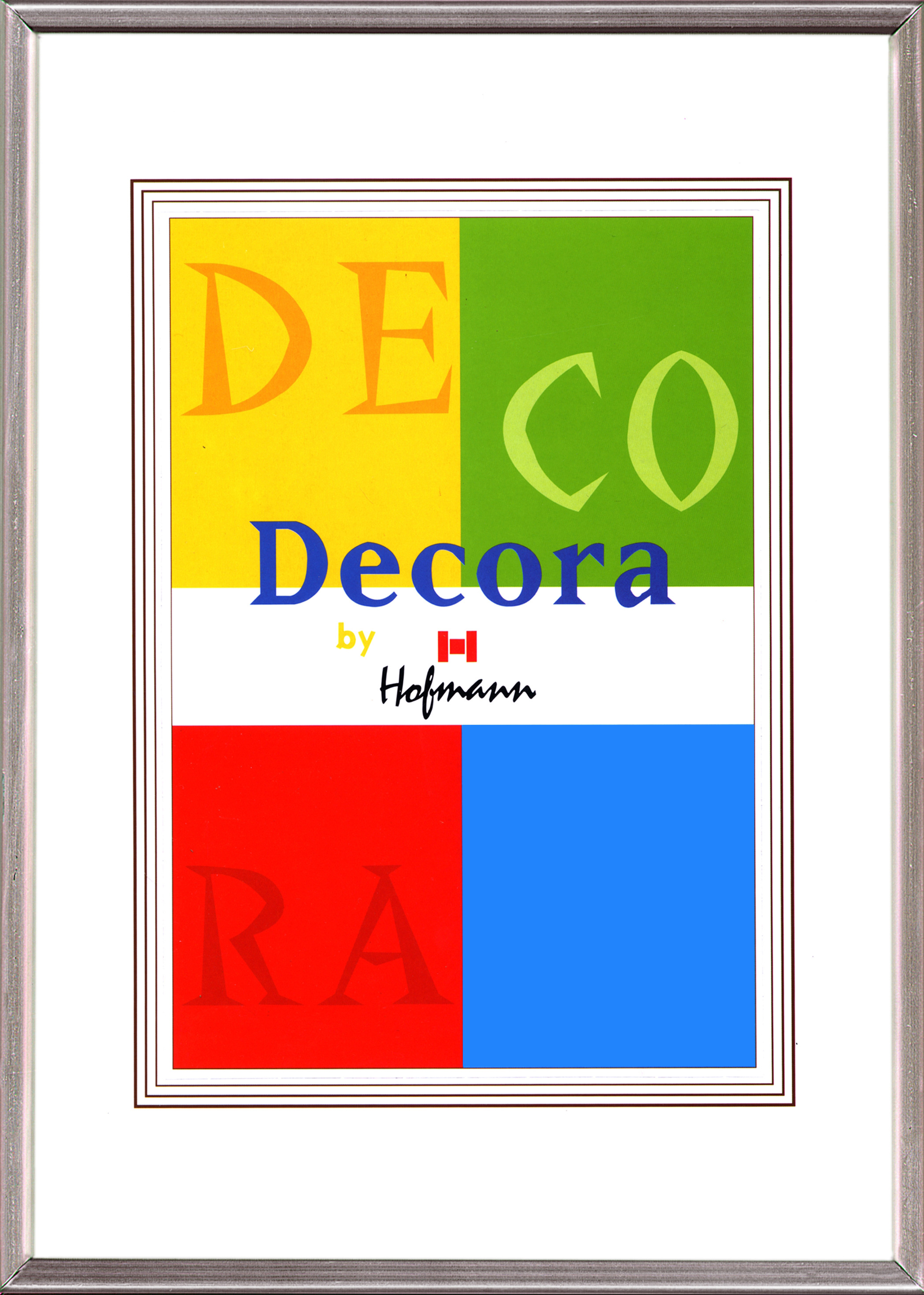 Hofmann 45-P Decora 50*60 паспарту 30x40 серебро (6)