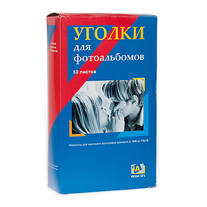 Image Art 1828-W уголки белые 36 шт (50) (200/800)