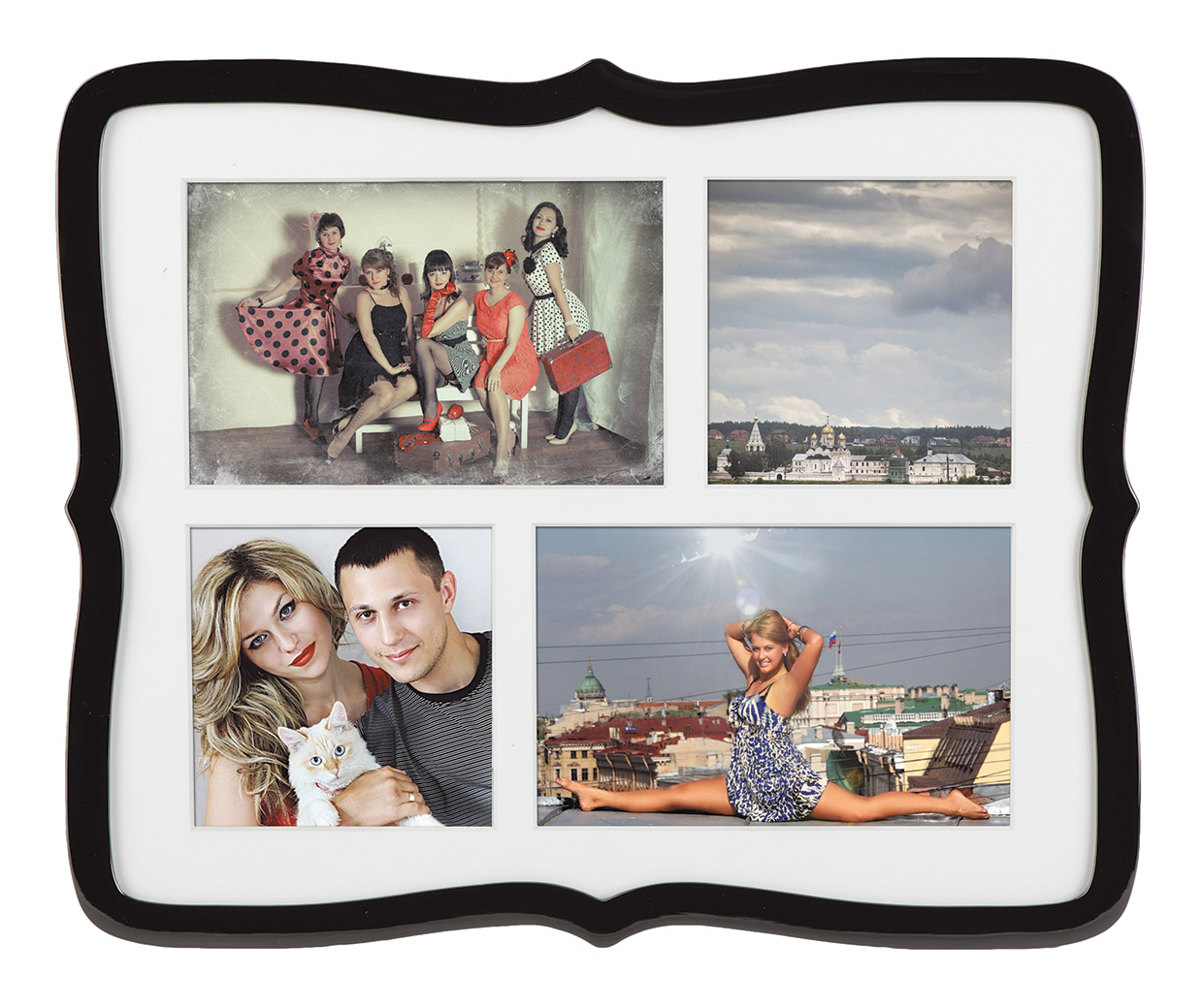 Hofmann 1027/4 металл на 4 фото 2 x 10x15, 2 x 10x10, вороненый