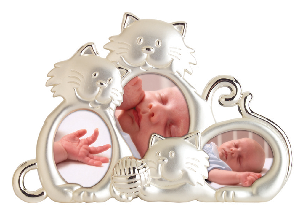 Hofmann 4400 металл на 3 фото детская, кошки размер 18х11 см