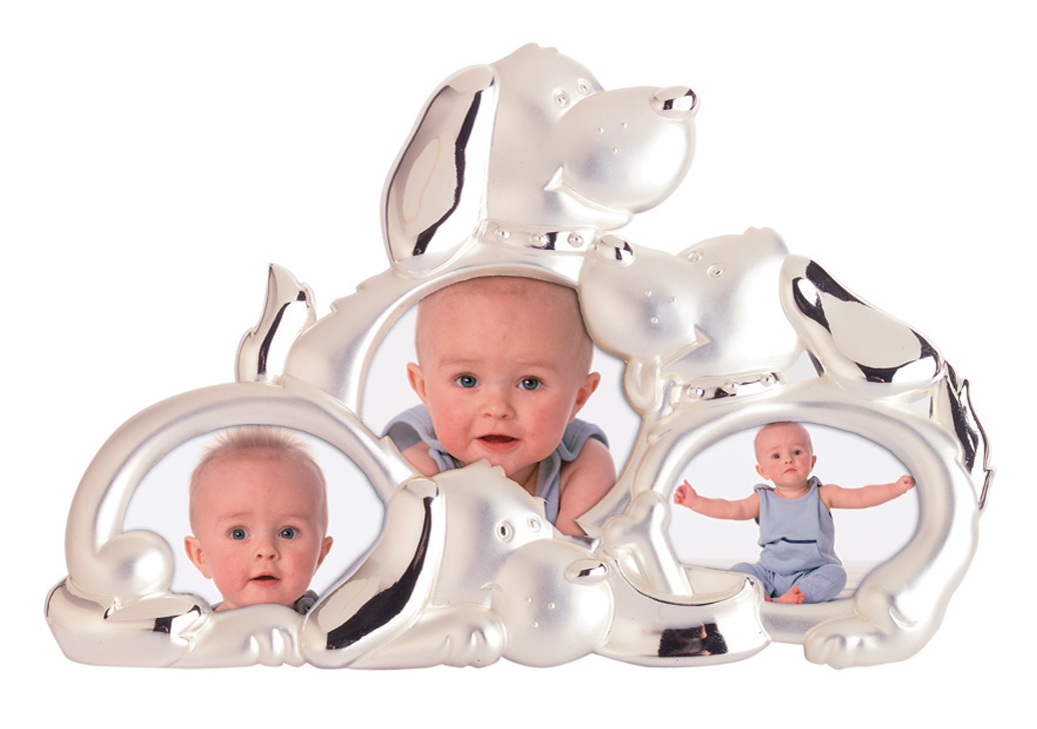 Hofmann 4401 металл на 3 фото детская, собачки размер 18х11 см