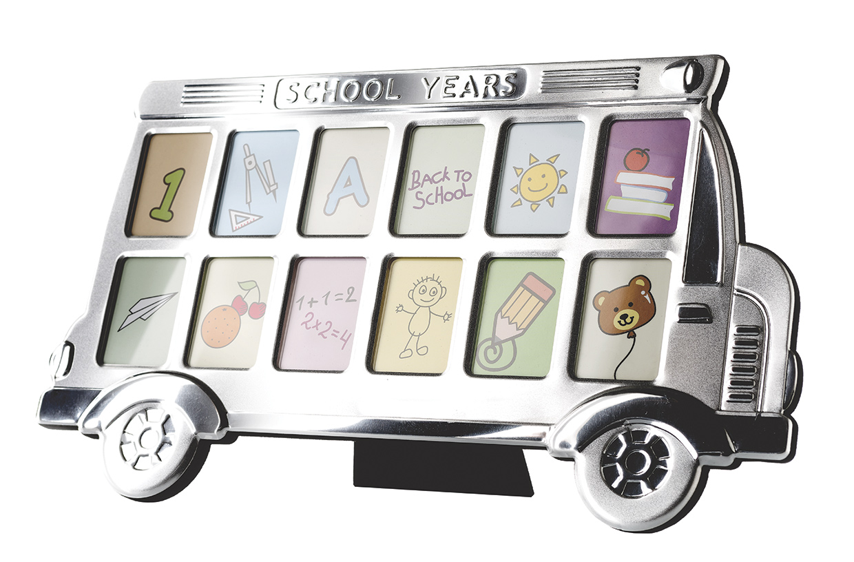 Hofmann 45014 металл на 12 фото детская, Школьный автобус размер 34х20 см