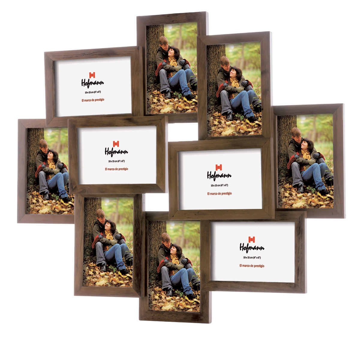 Hofmann 46017 дерево на 10 фото 10х15, размер 57х49 см