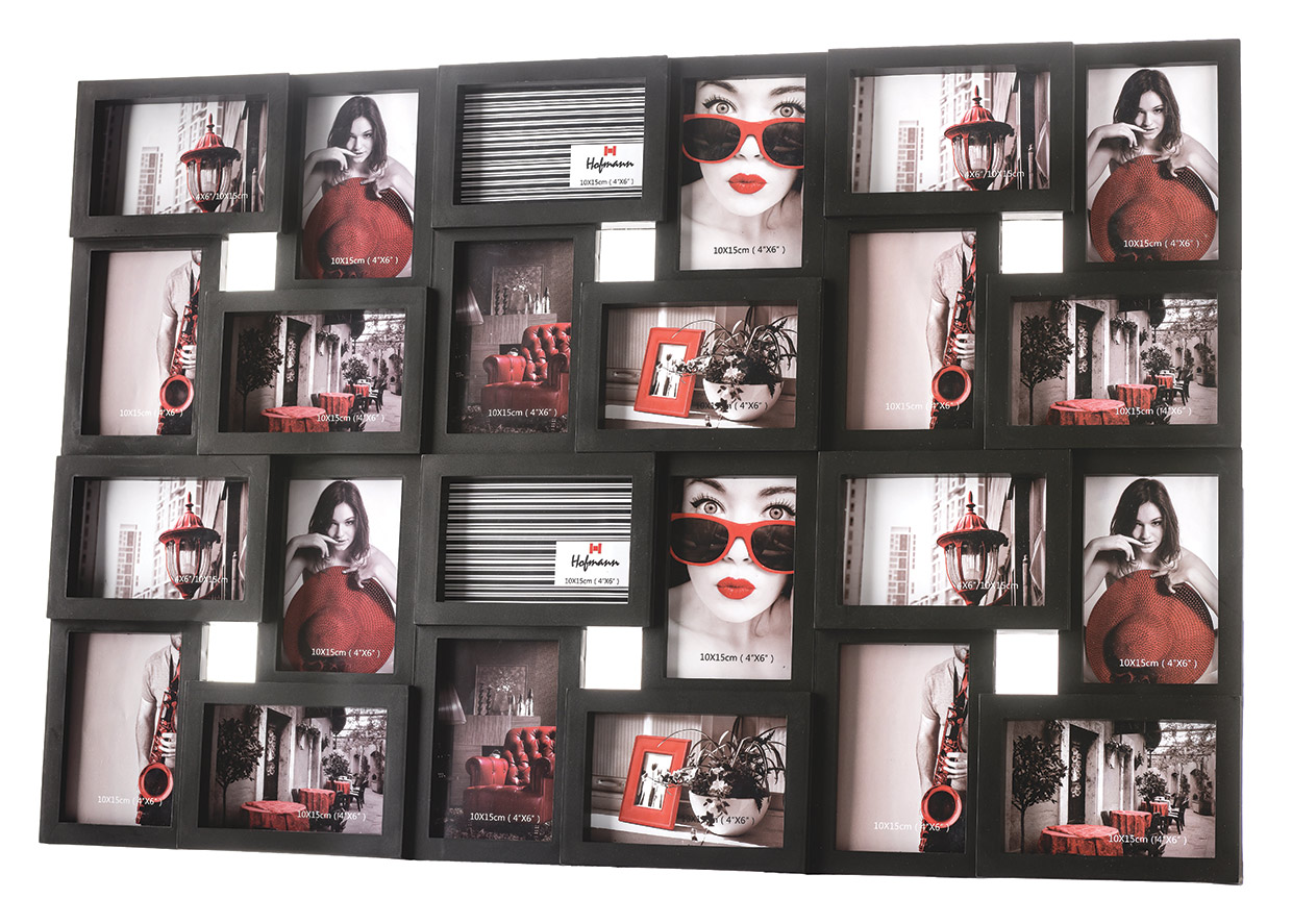 Hofmann 7007-N пластик на 24 фото 10х15, размер 85х57 см, черная