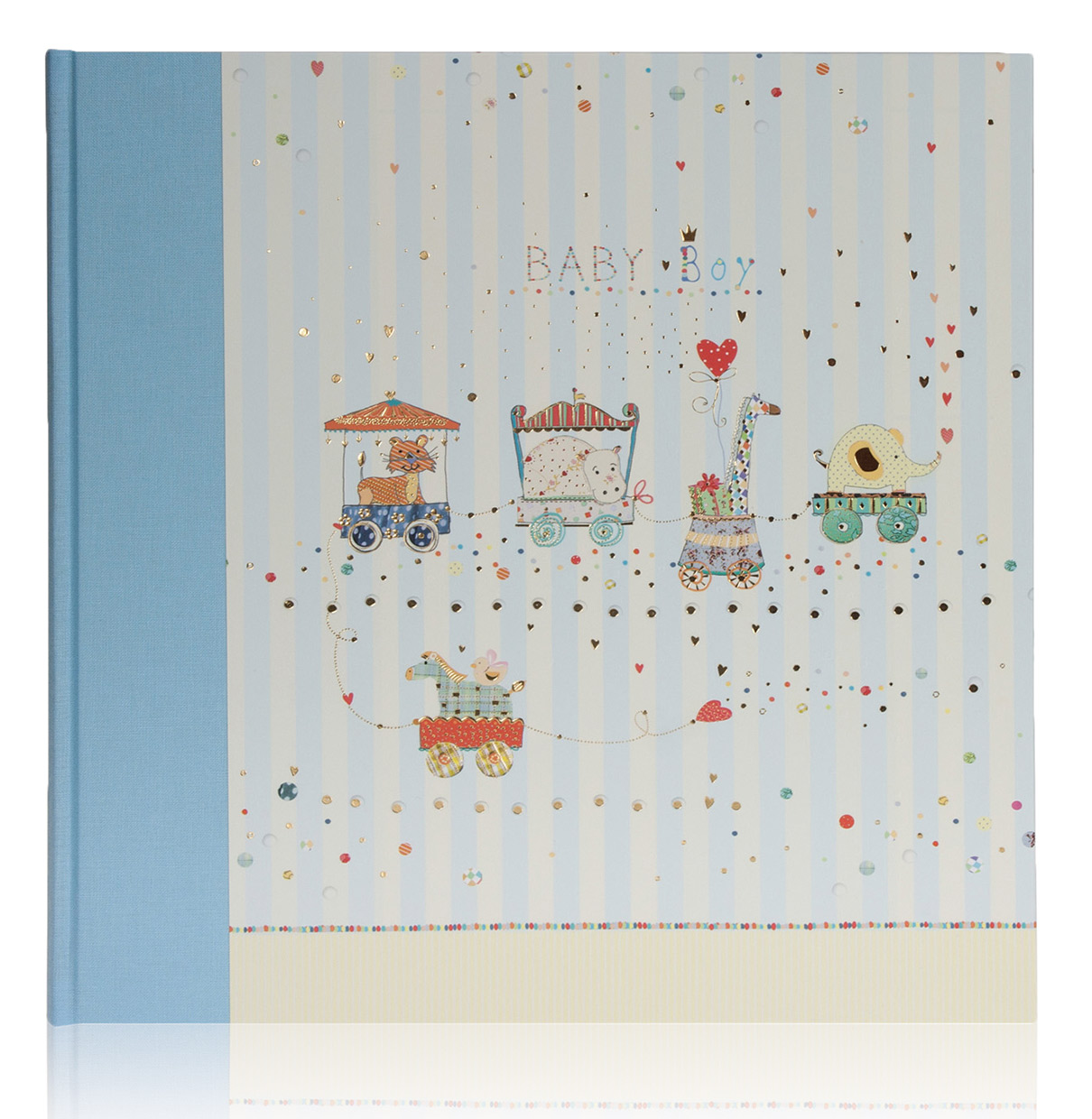 GoldBuch 15418 на 60 страниц 26х30 см (раз. альбома 30х31) поезд зверушки