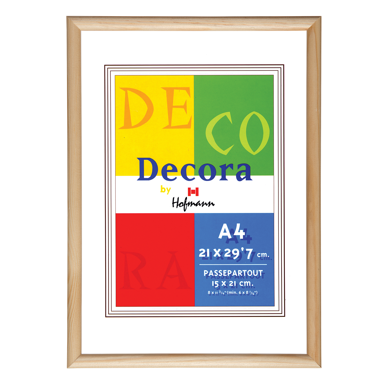 Hofmann 47-B дерево 21х29,7 с паспарту 15х21