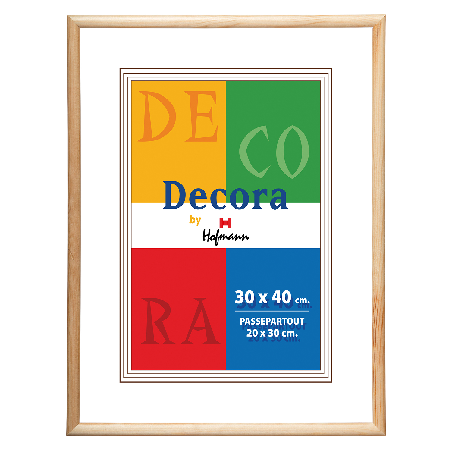 Hofmann 47-B дерево 30х40 с паспарту 21х30