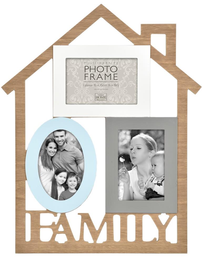 PI07210 Ф/рамка 3 фото 10*15 Madeira Family "Home" MDF (12)