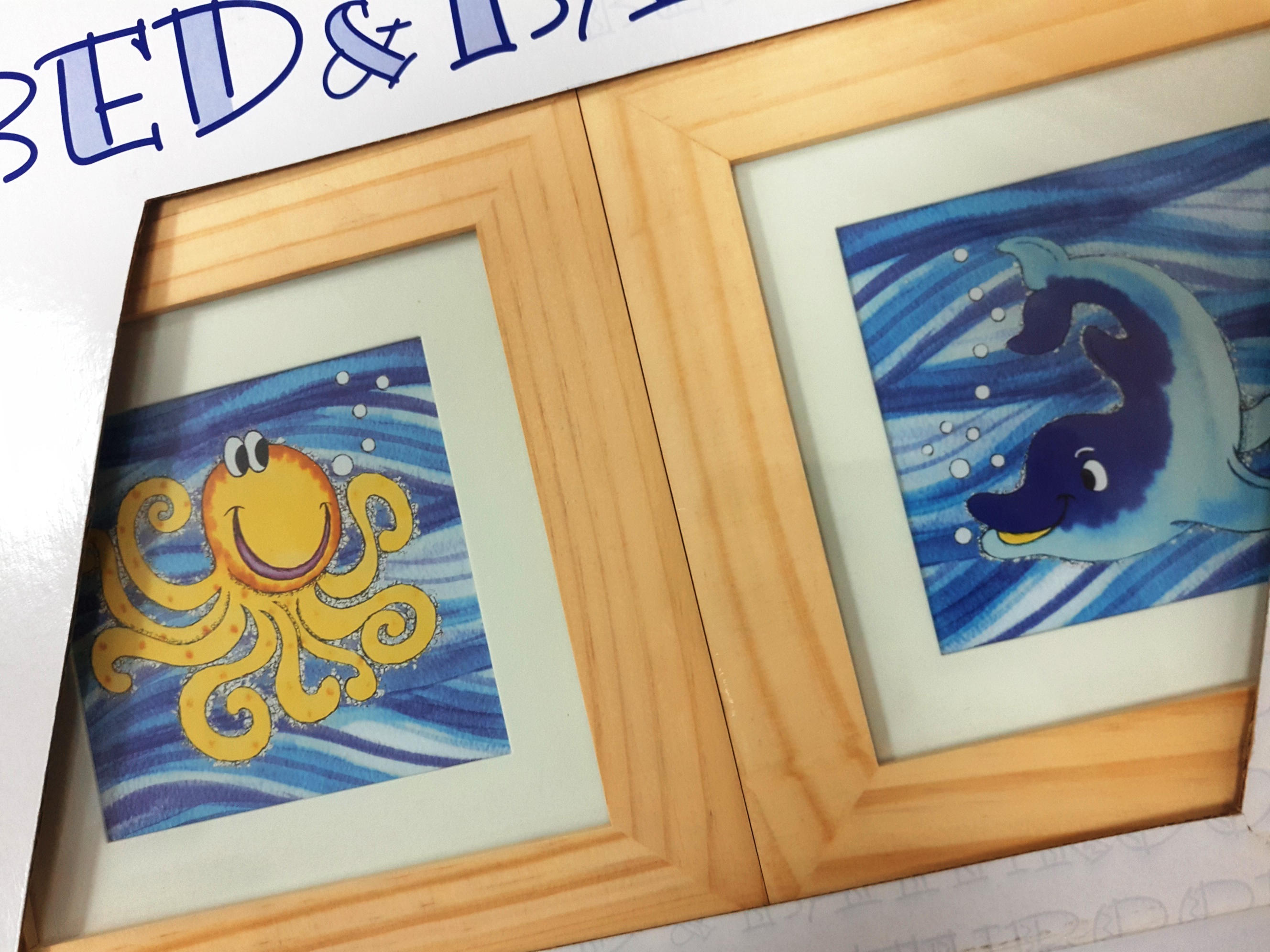 FP5386 Ф/рамка 15*15 Sealife (4 рамки в коплекте)