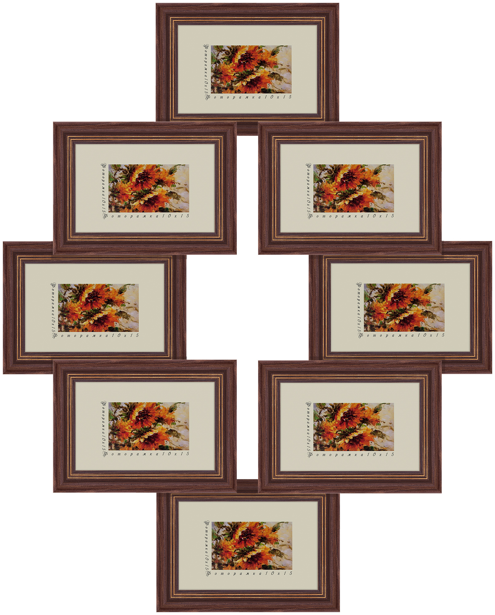 сосна на 8 фото 8x10*15 лакированная CGN 0023/1 (1)