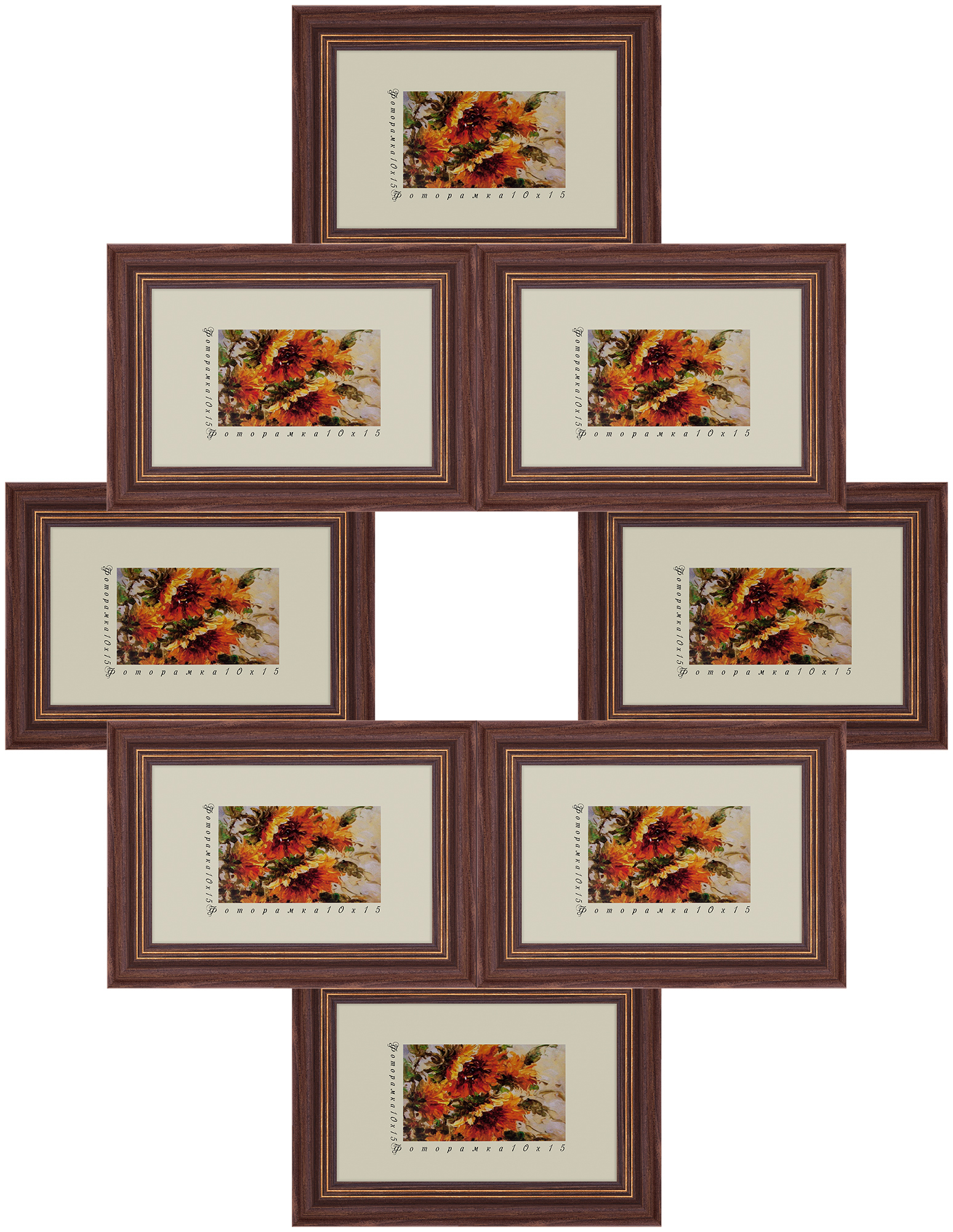 сосна на 8 фото 8x10*15 лакированная CGN 0023/2 (1)