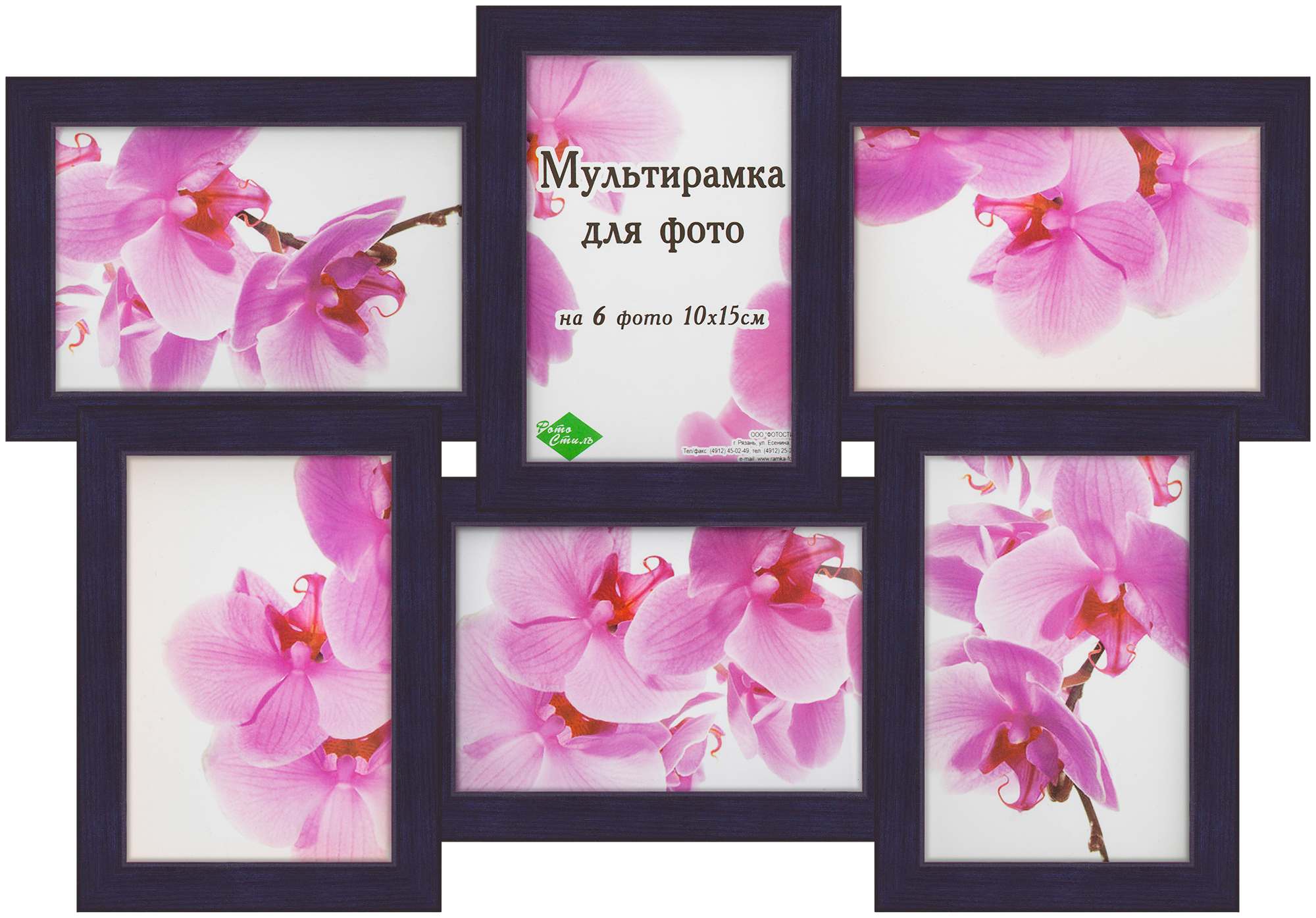 дерево на 6 фото 10х15 Фиолетовый (10)