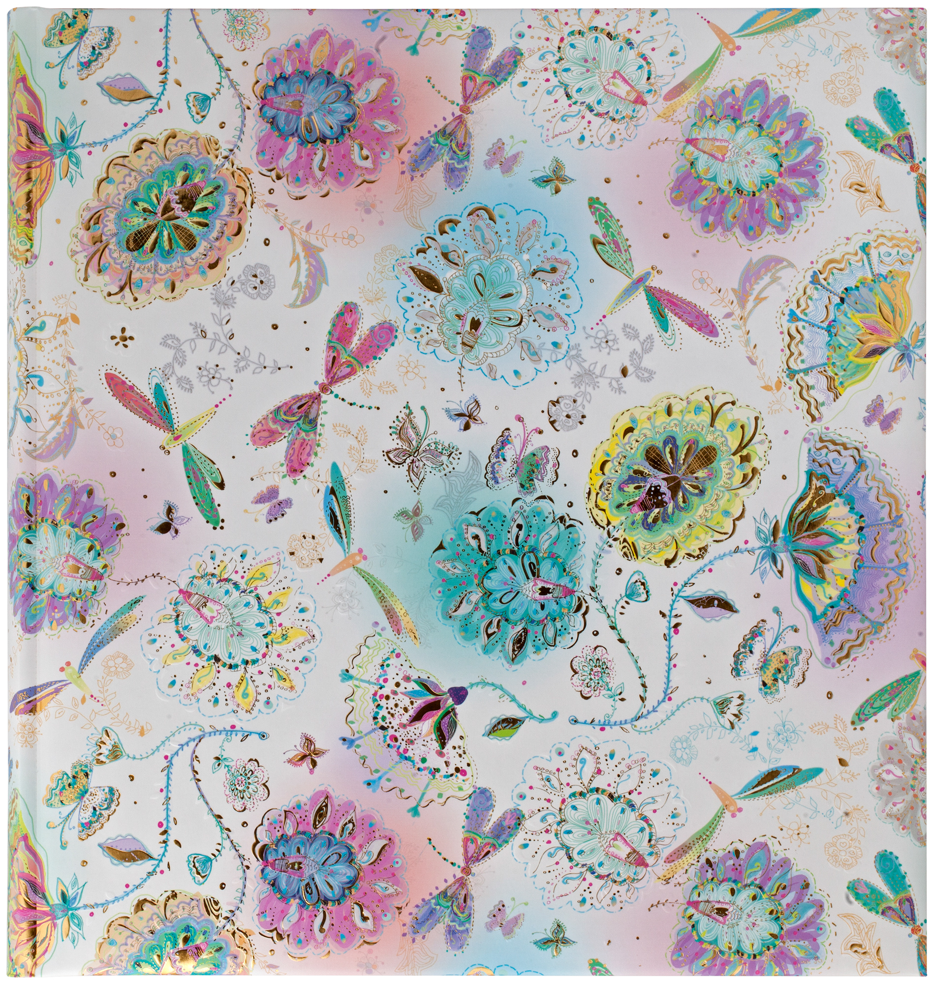 GoldBuch 27283 на 60 страниц 26х30 см (раз. альбома 30х31) серебряный свет (10)