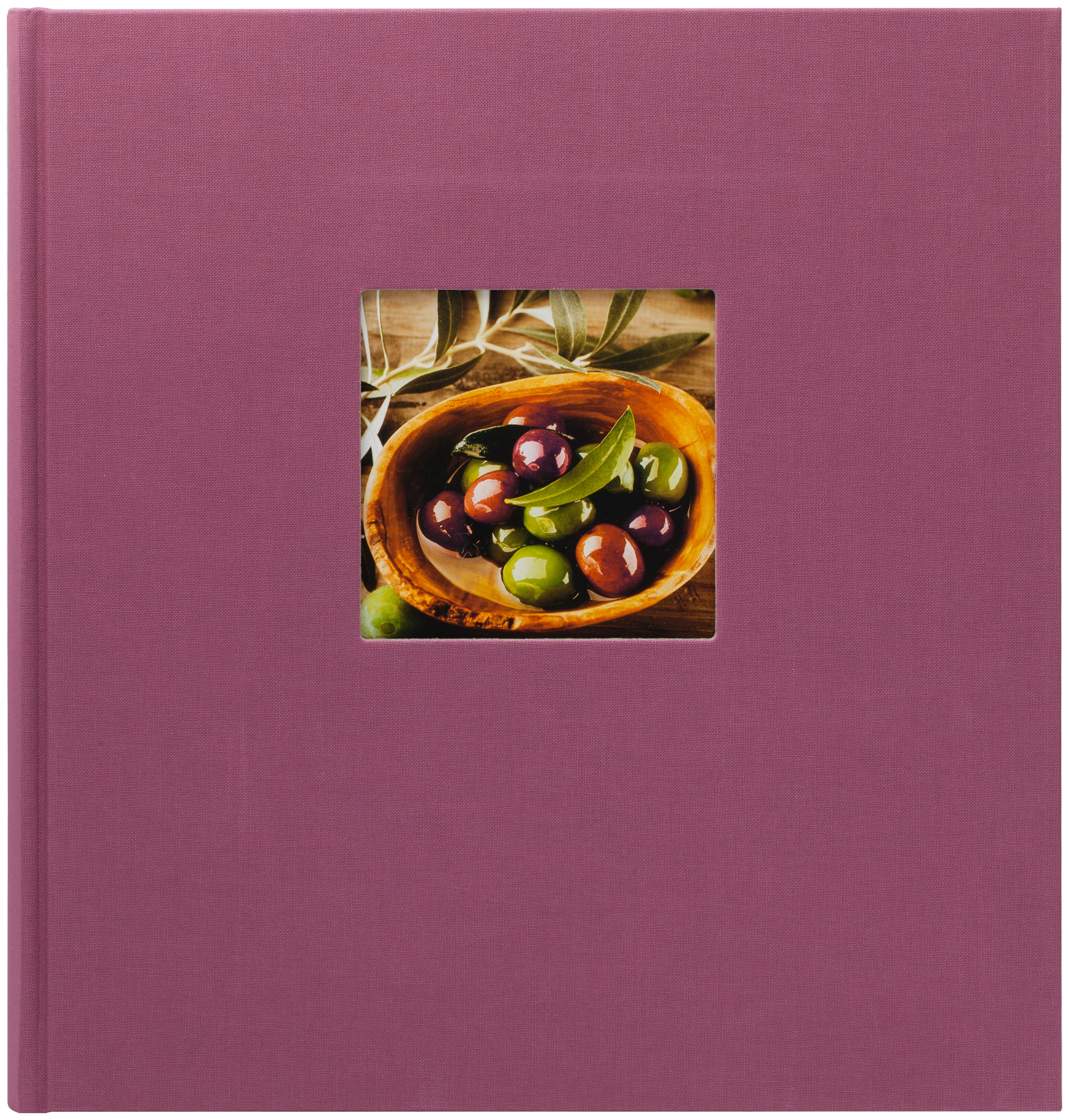 GoldBuch 27508 на 60 страниц 26х30 см (раз. альбома 30х31) окно, бордо (12)