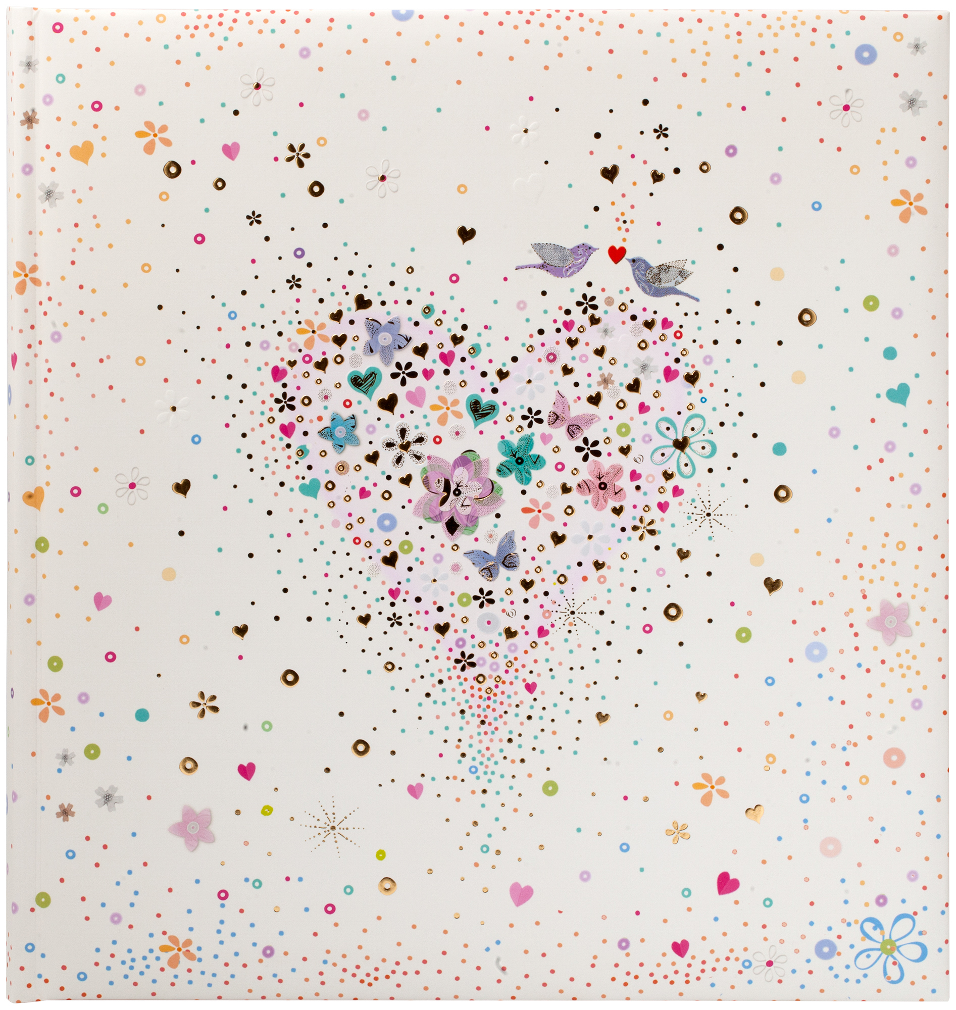 GoldBuch 8276 на 60 страниц 26х30 см (раз. альбома 30х31) сердца (10)