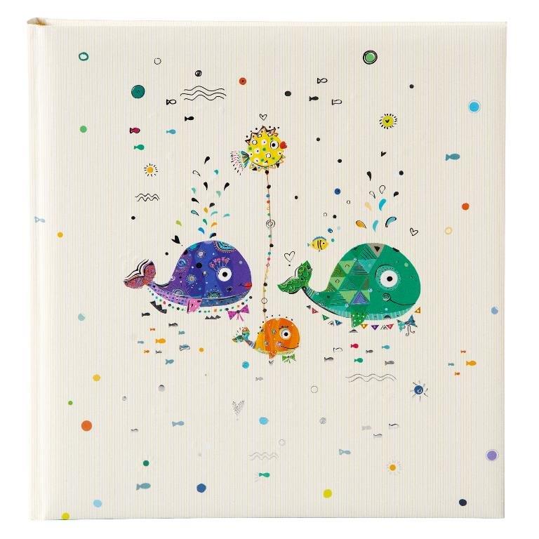 Goldbuch 15440 на 60 страниц 26х30 см (раз. альбома 30х31) Киты и рыбки by Turnovski