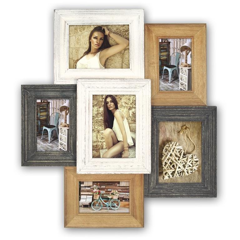 Goldbuch 115 дерево на 6 фото 3 x 13x18 и 3 x 10x15 размер 60x55