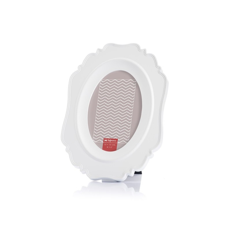 Hofmann 524 пластик 10x15 овал, белая