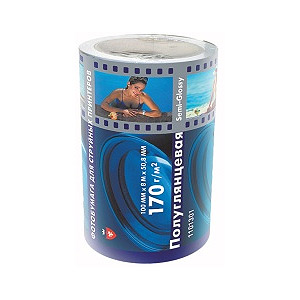 1101301 Lomond ролик 100*8*50,8 170г/м2 полугл, bright (40) (40)