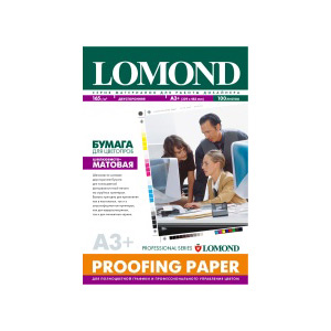 1411320 Lomond Бумага для цветопроб А3+ 165 г/м2 (10)
