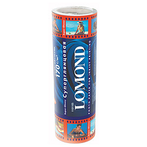 1101105 Lomond бумага в ролях (суперглянц) 170г/210х8мх50м (20)