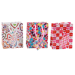 Пакет 408GBS (11х14х6,5)глянц. love (12/288/13824)