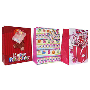 Пакет 301GBM (18х23х10)глянц. birthday (12/144/9216)