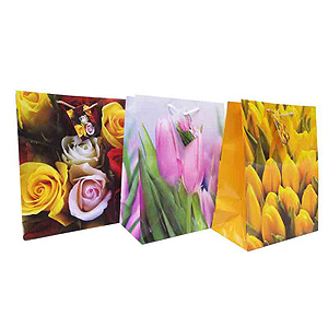 Пакет 204GBL (26х32,5х13)глянц. flower (12/144/3456)