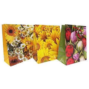 Пакет 203GBL (26х32,5х13)глянц. flower (12/144/3456)