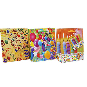 Пакет 401GBS (11х14х6,5)глянц. birthday (12/288/18432)