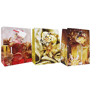 Пакет 309GBM (18х23х10)глянц. new year (12/144/9216)